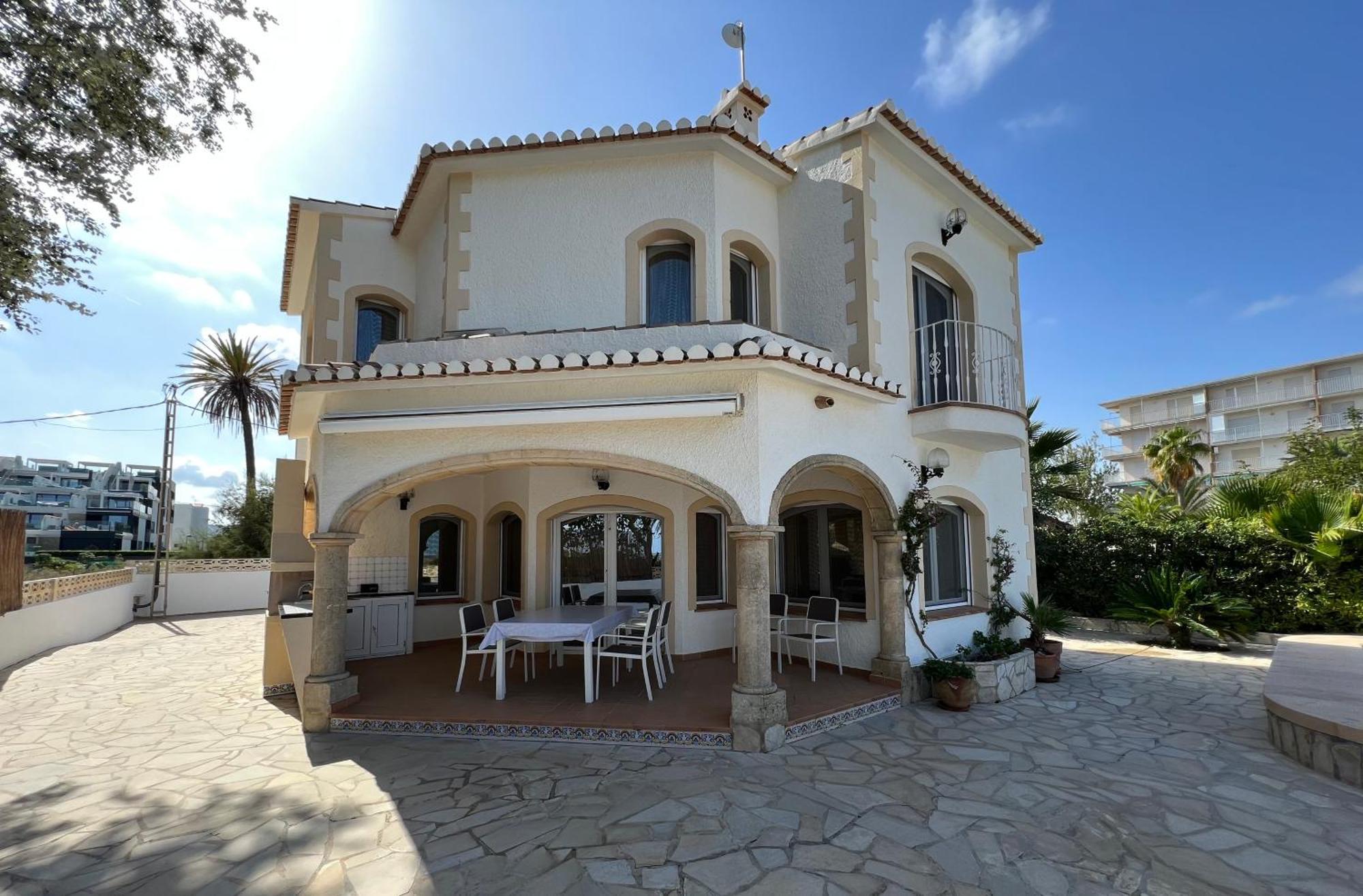 Chalet En La Playa Con Piscina Privada - Holavivienda Inmobiliaria Denia Zewnętrze zdjęcie