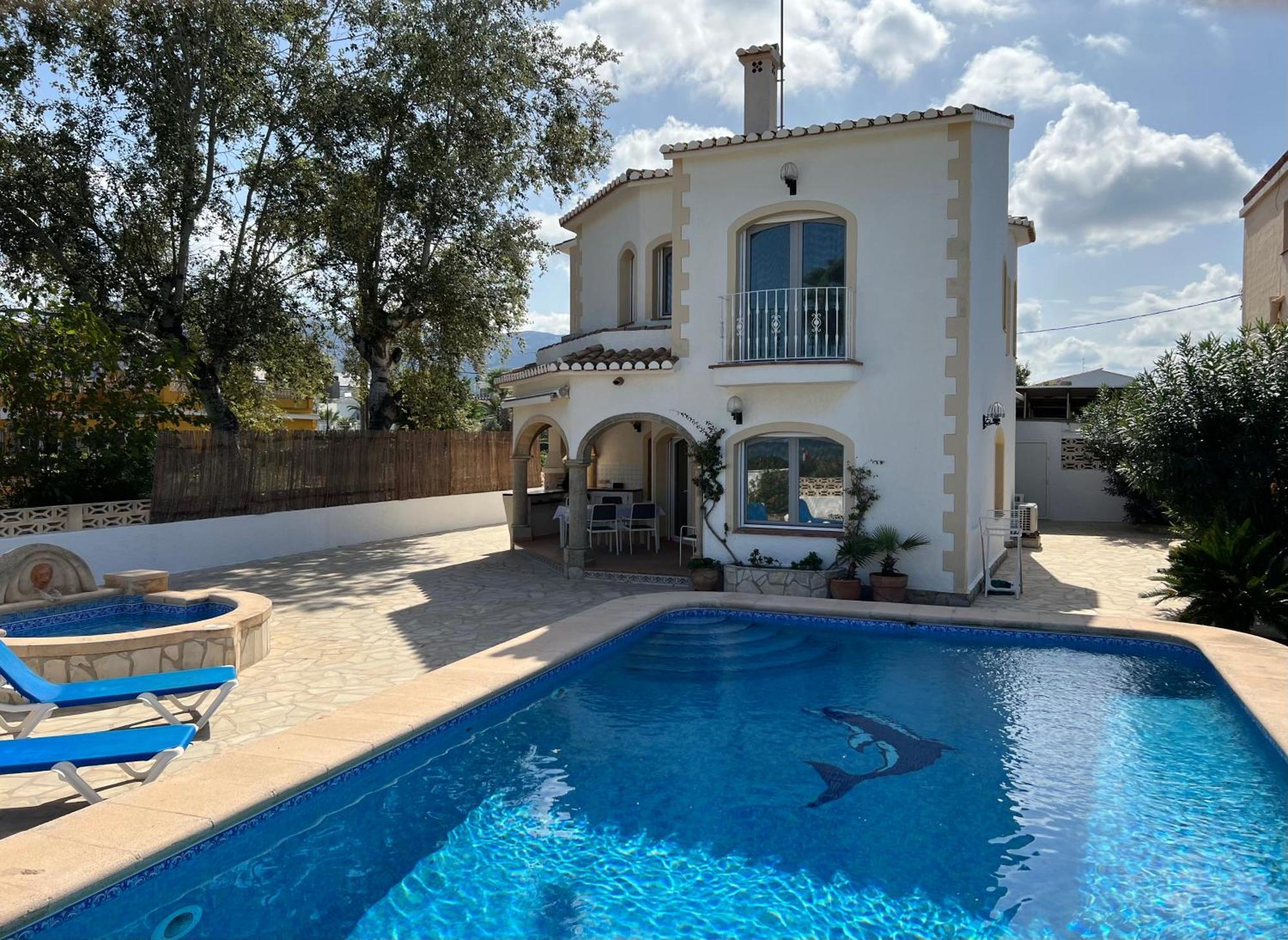 Chalet En La Playa Con Piscina Privada - Holavivienda Inmobiliaria Denia Zewnętrze zdjęcie